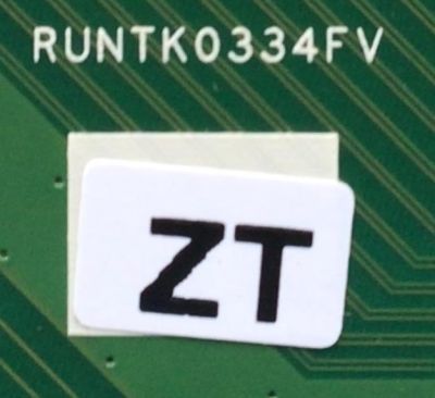 T-CON PARA TV SHARP / NUMERO DE PARTE RUNTK0334FVZT / 1P-0171X00-40SB / C-E70T001234 / PANEL PN-UH701 / PNUH701 / MODELO PN-UH701 / PN-UH701 - Imagen 2